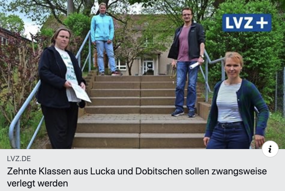 Dobitschen - Abschlußklasse Der Regelschule Dobitschen Soll Verlegt ...